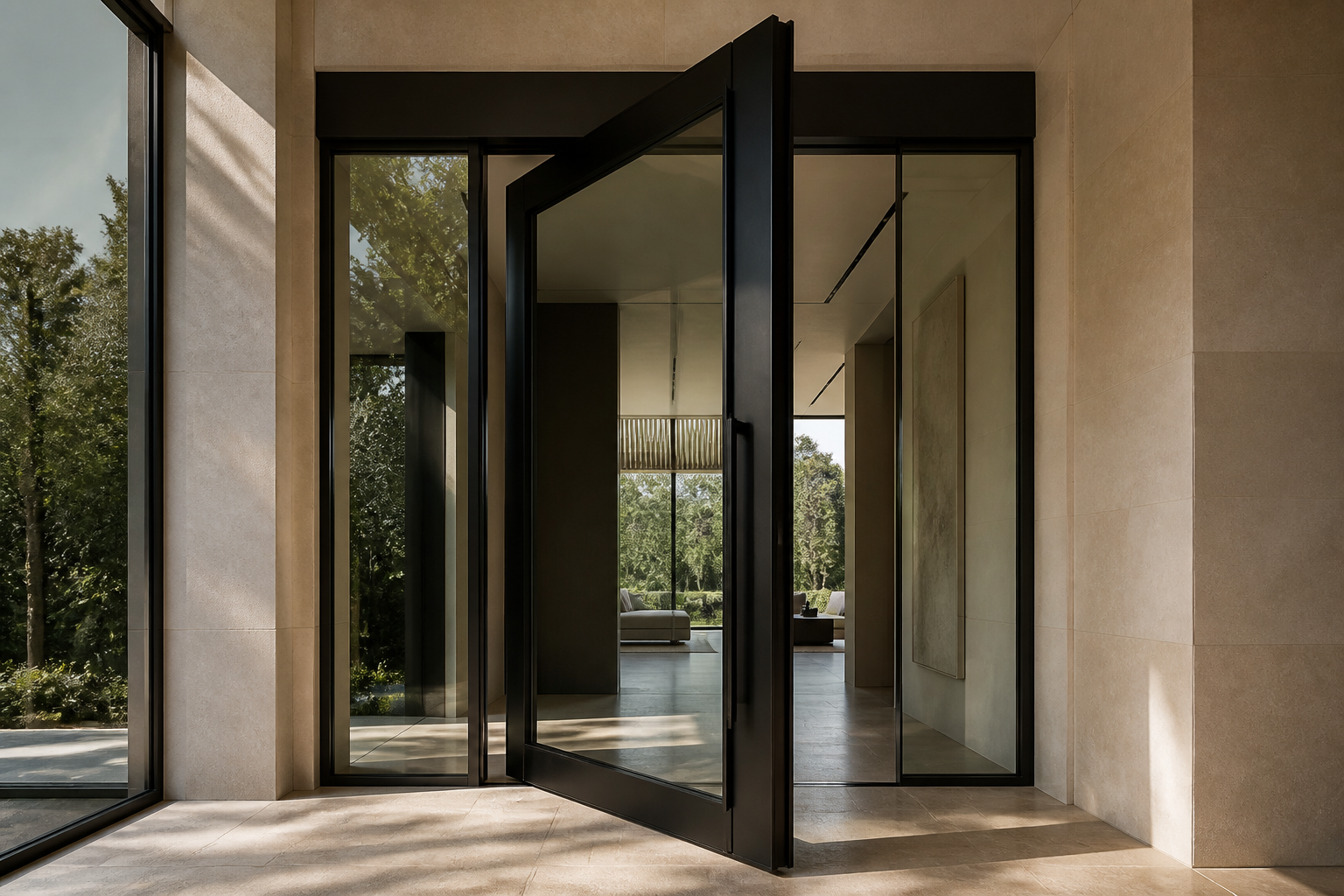 VLX 100 Pivot Door in Weston, FL | Sightline Windows & Doors Weston - detail 2